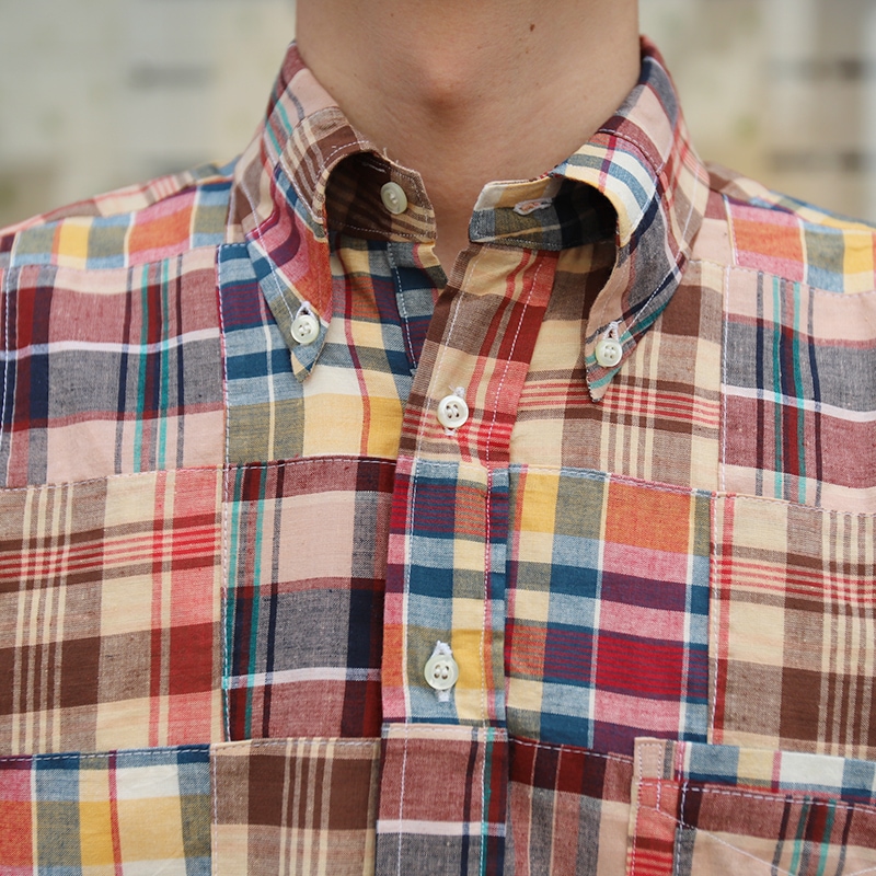 WORKERS/ワーカーズ Pullover BD Patchwork Madrasの通販｜Freeport